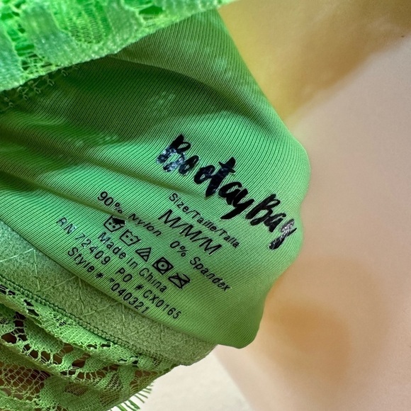 Bootaybag Kara Bralette lime Green - Picture 7 of 9